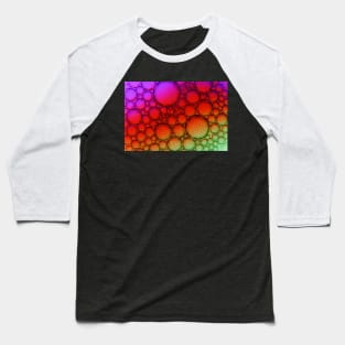 Bubble psychedelic Baseball T-Shirt